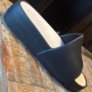 Corkys Black Mules